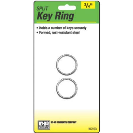 2Pk 3/4 Split Key Ring
